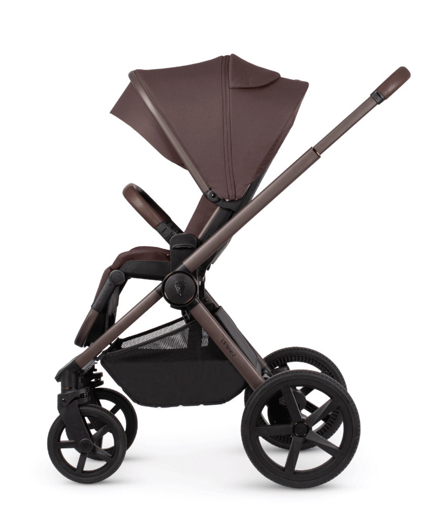 Venicci Upline 2 3 In 1 Plus Base- Special Edition Burgundy (Tiago Beige)