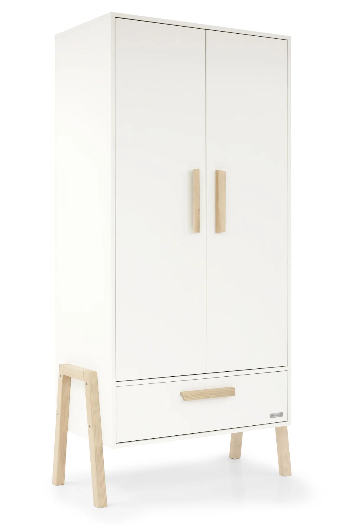 Babystyle Arendelle Wardrobe - White / Natural