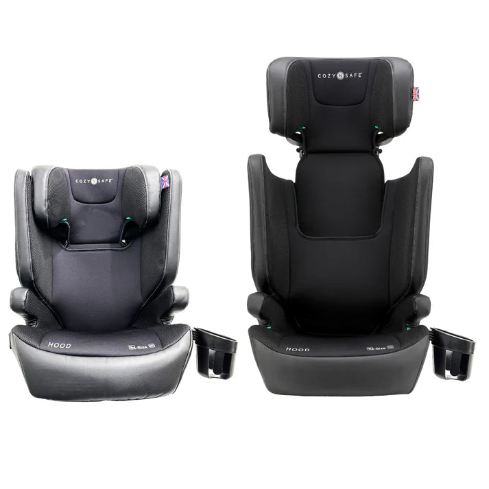 Cozy N Safe Hood 100-150CM i- Size Child Car Seat - Onyx