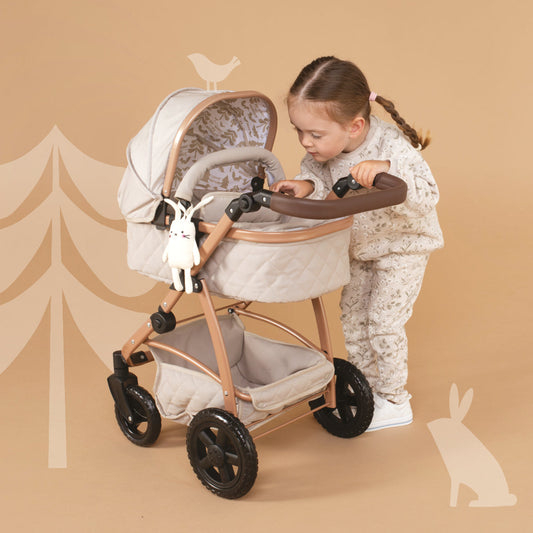 Cosatto Wow 3 Doll's Pram- Whisper