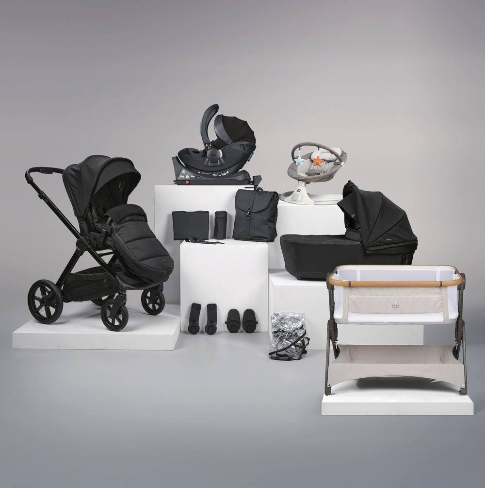 Bababing Raffi Travel And Home Bundle-16pc- Gloss black