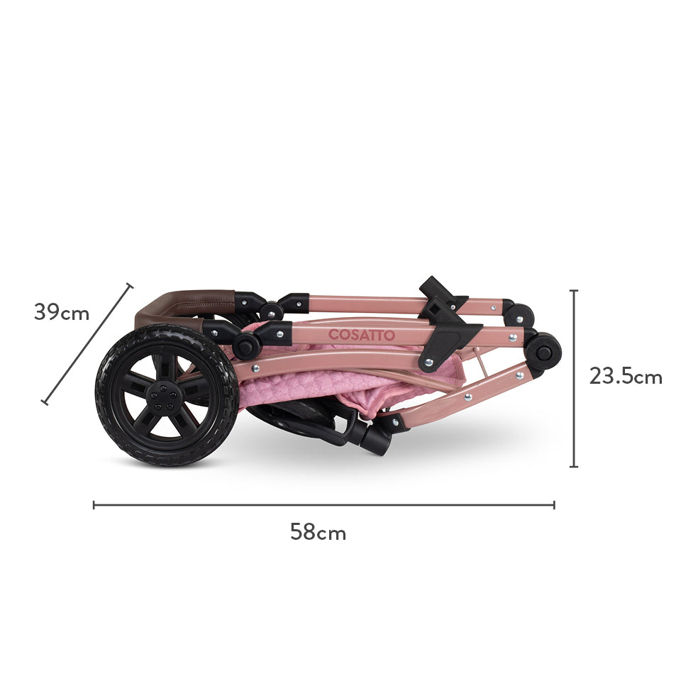 Cosatto Wow 3 Doll's Pram- Camille