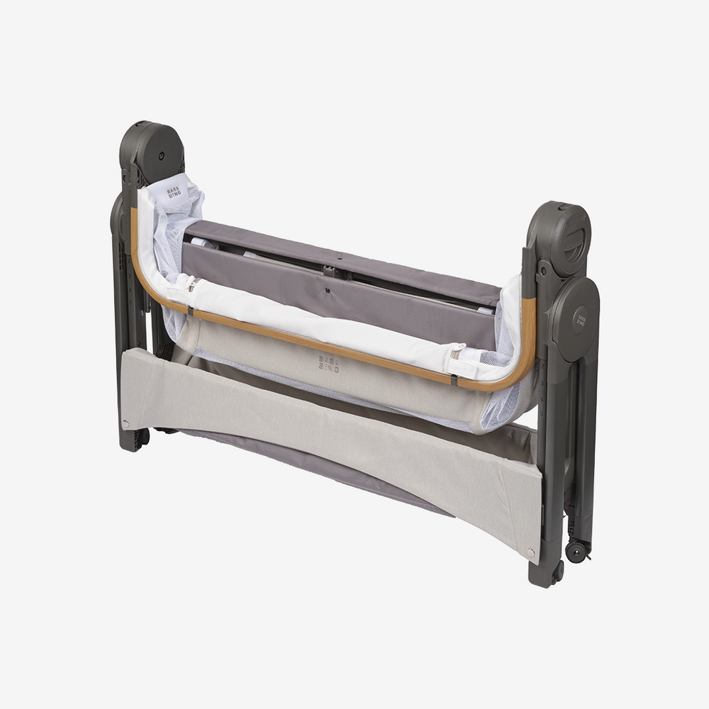 Bababing Bedside & Travel Crib + HUB Electric Swing Bundle
