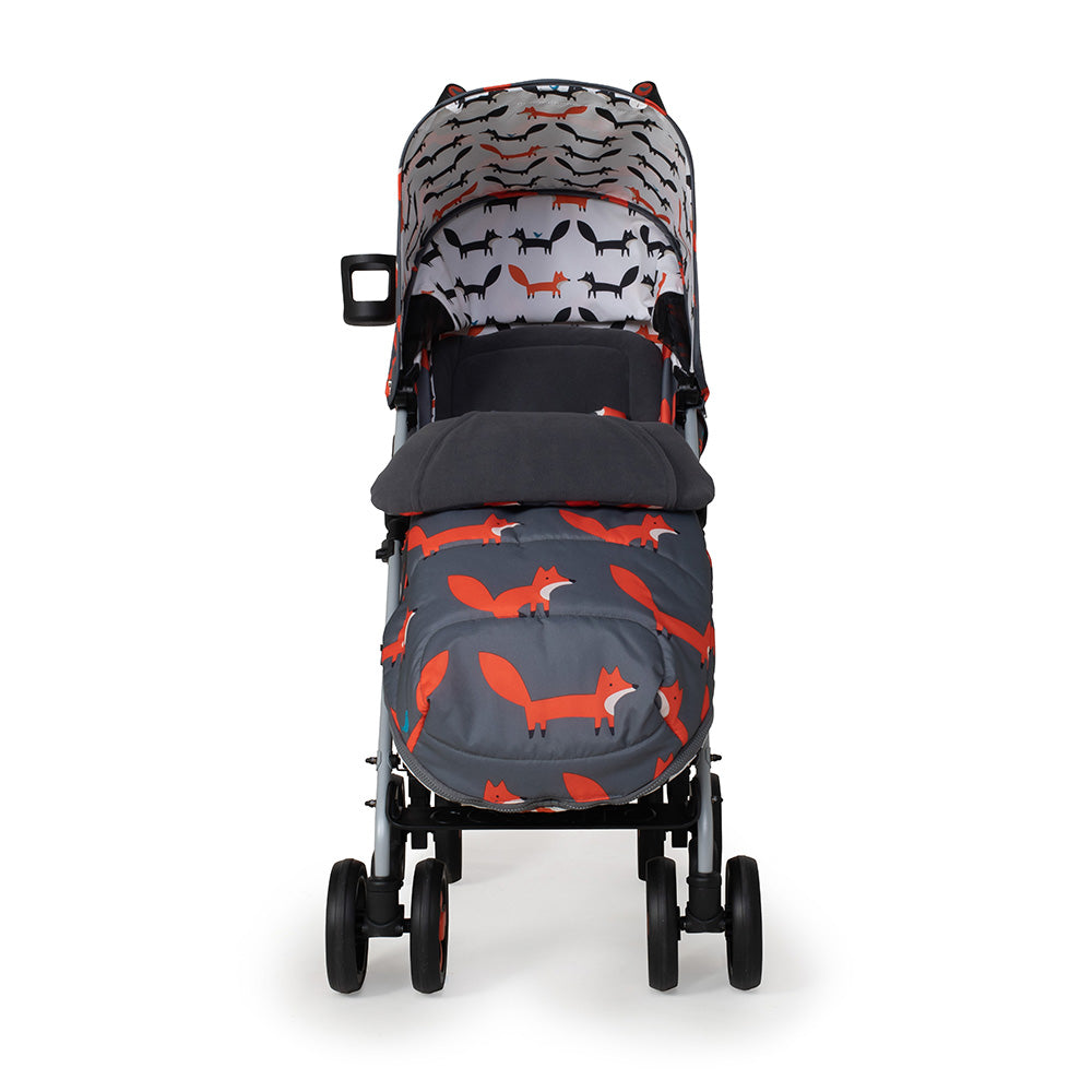 Cosatto Supa 3 Stroller- Charcoal Mister Fox