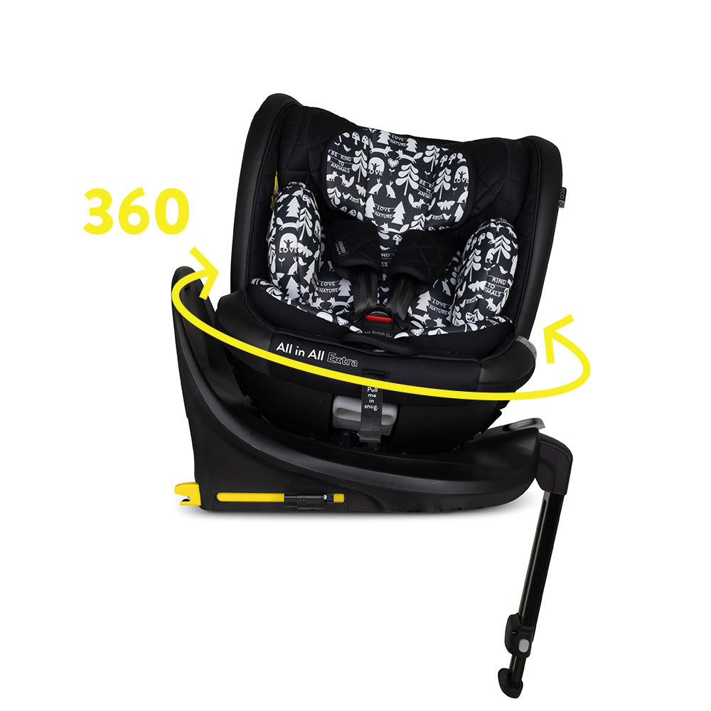 Cosatto All in All Extra i-Size 360 Car Seat -Silhouette