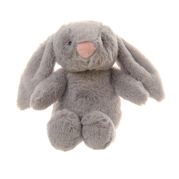 Ziggle Grey Bunny Plush Toy