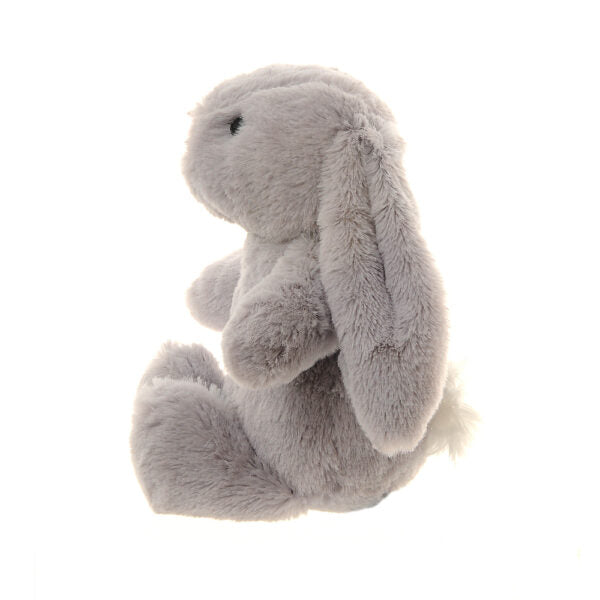 Ziggle Grey Bunny Plush Toy