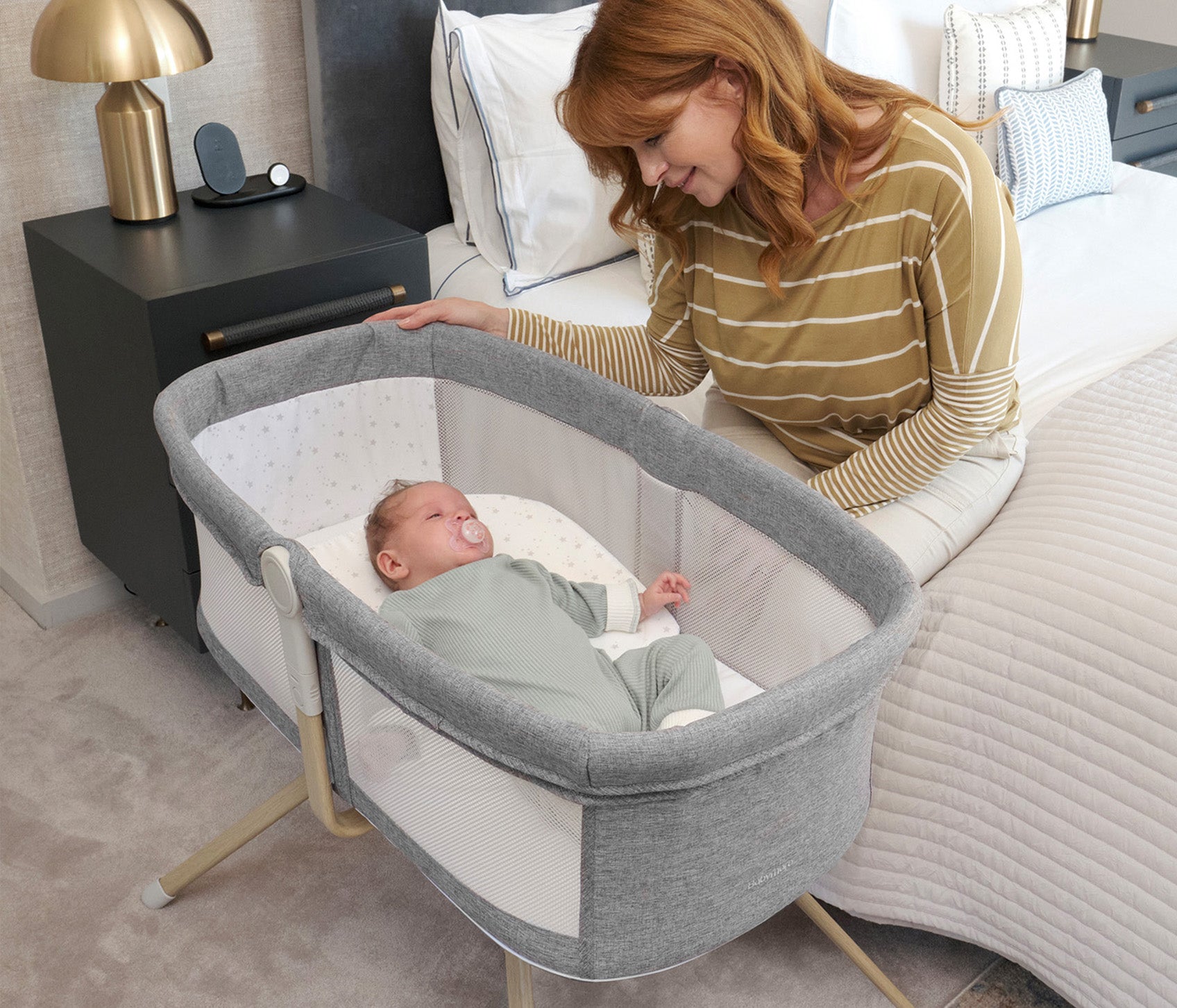 Babymore Air Motion Gliding Crib