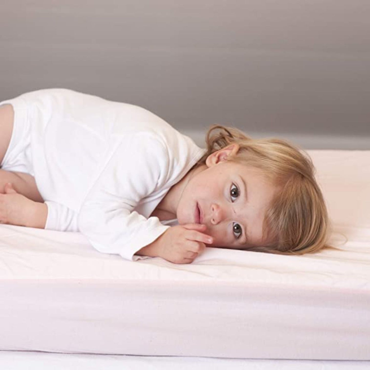 Tencel Fitted Bed Protector Cot Bed 70x140 Pink
