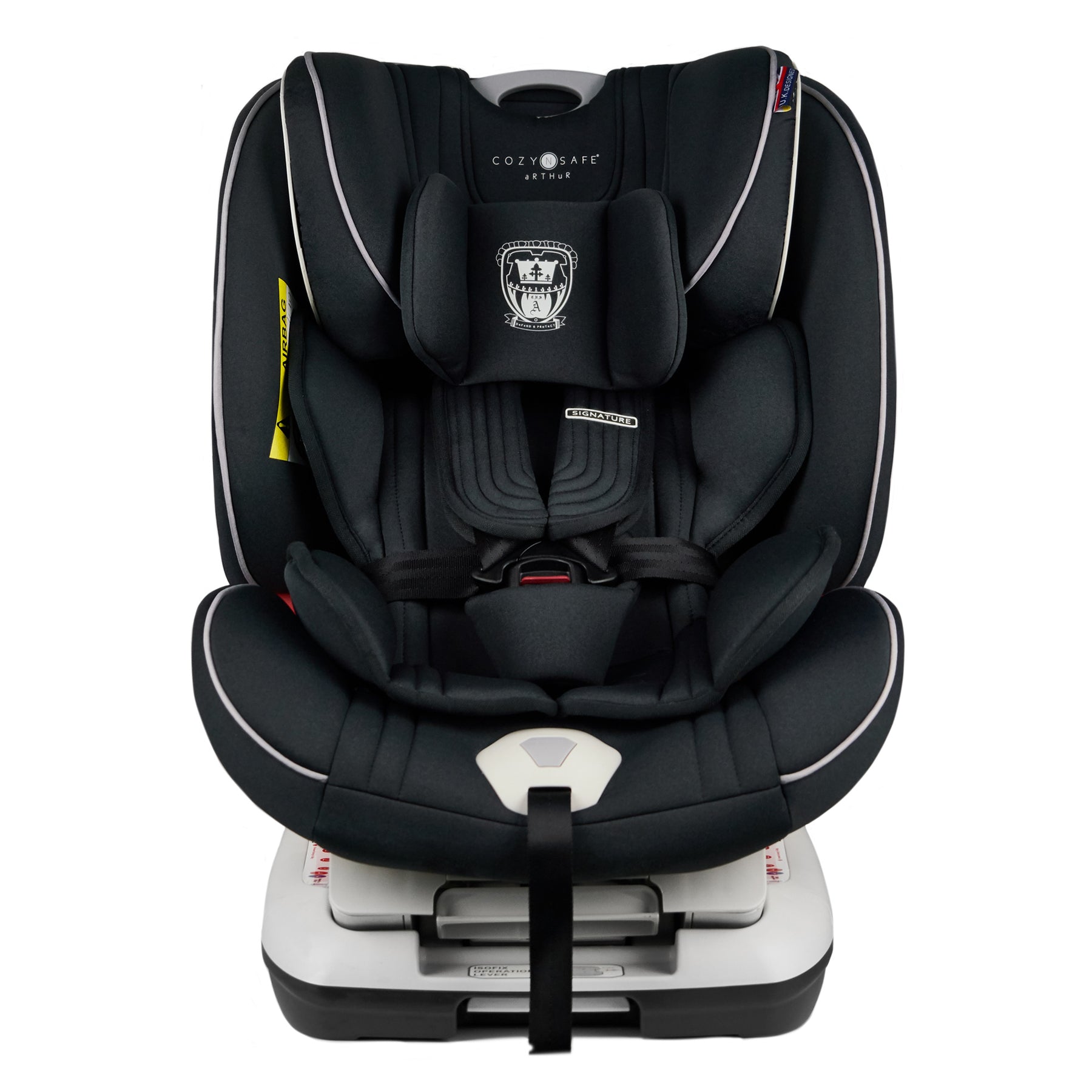 Arthur Group 0+/1/2/3 Child Car Seat - Onyx
