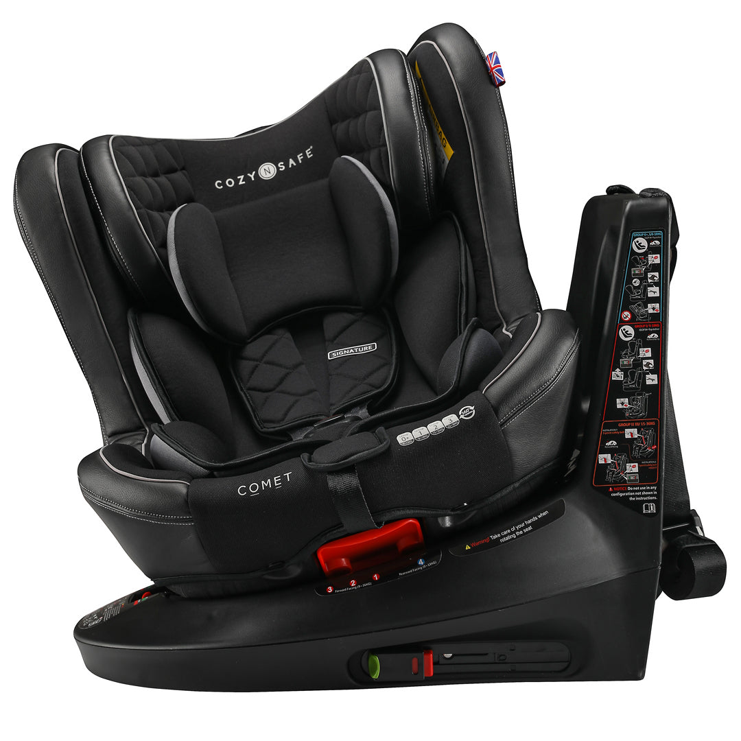 Comet 360° Group 0+/1/2/3 Child Car Seat - Black