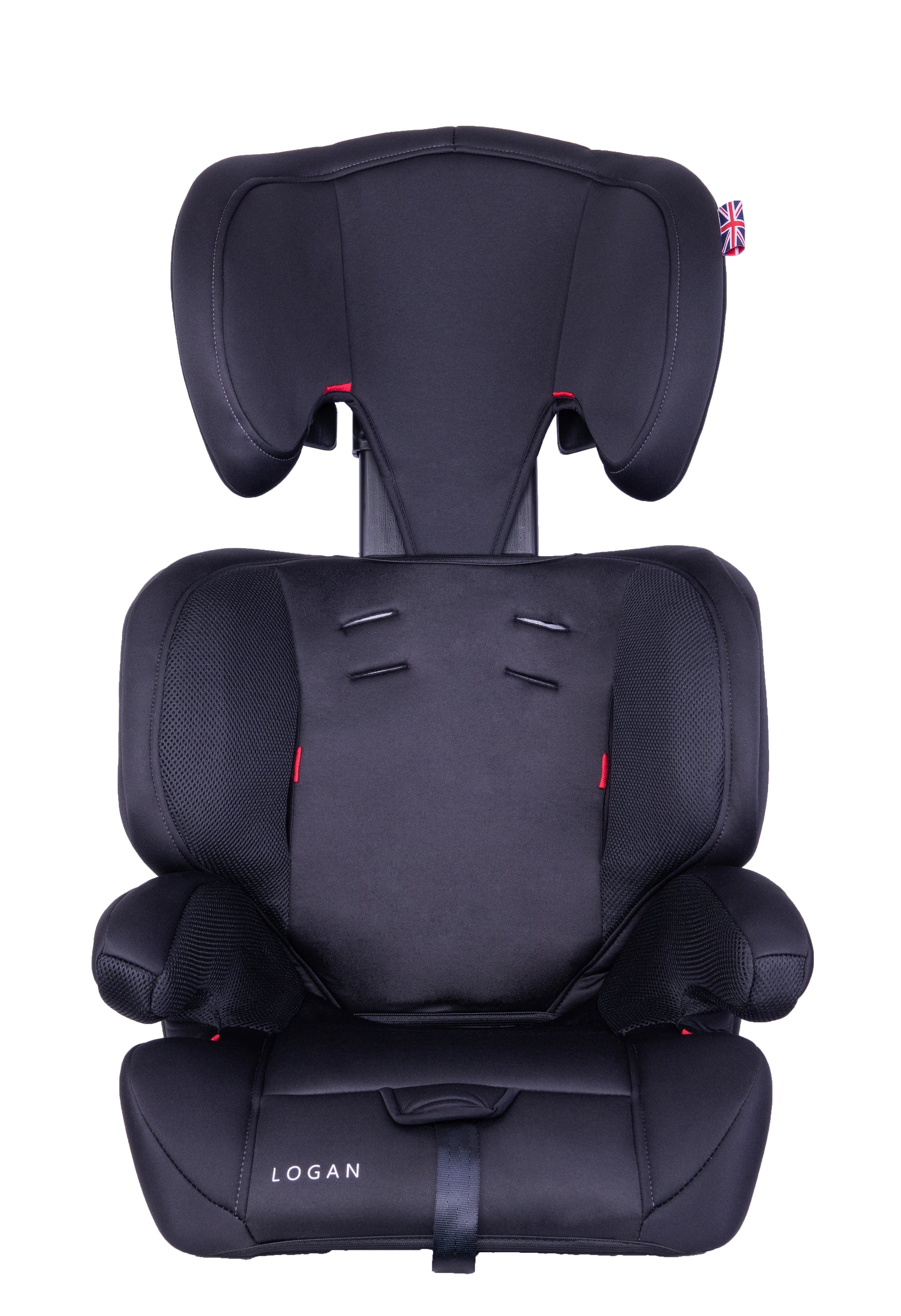 Logan Group 1/2/3 Child Car Seat - Black/Grey