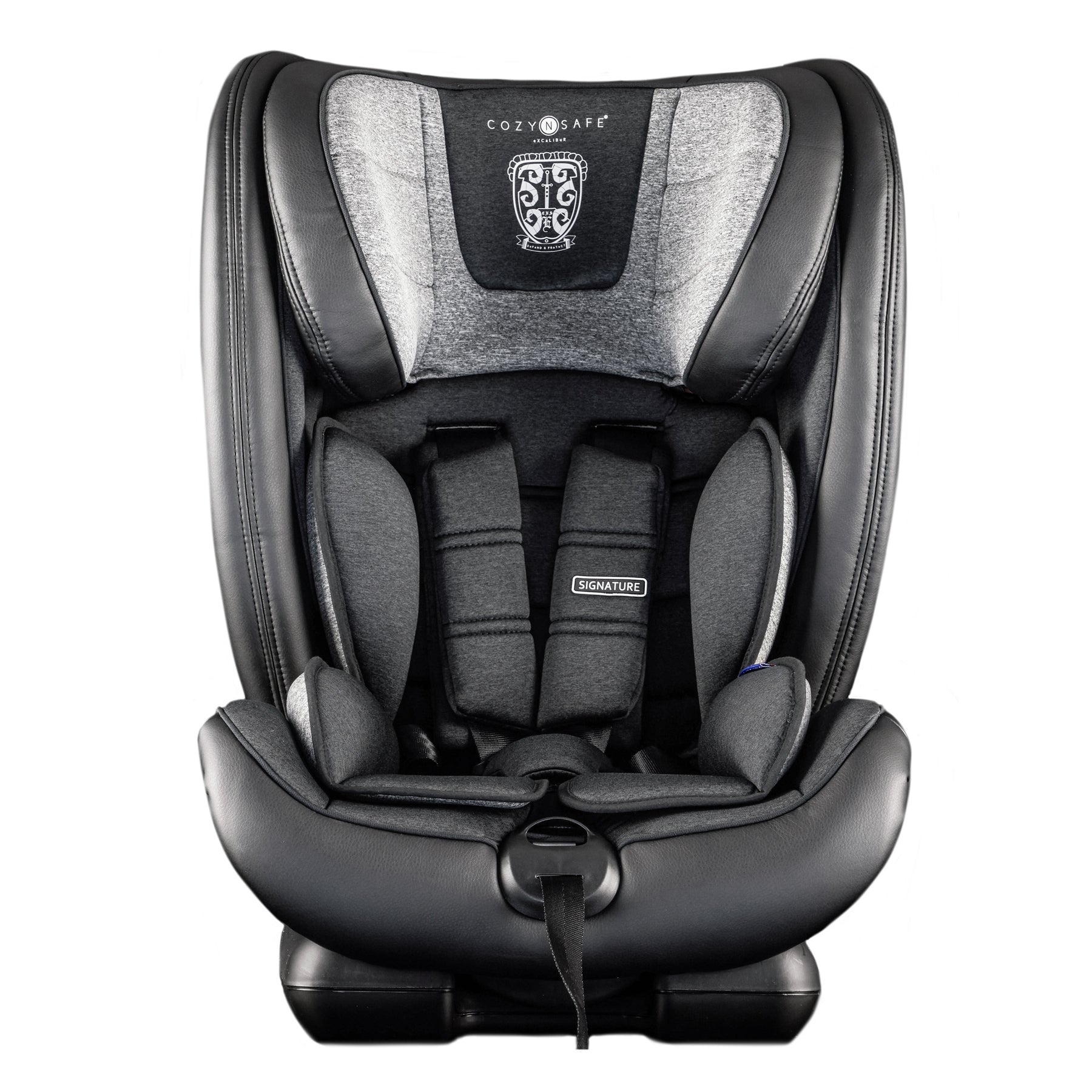 Excalibur Group 1/2/3 Child Car Seat - (25KG Harness) Graphite