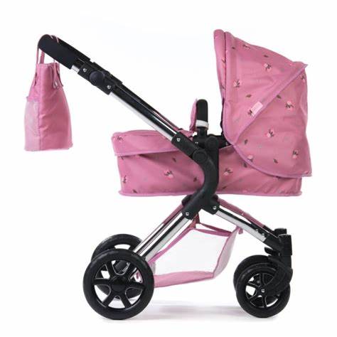 Roma Darcie Single Dolls Pram - Pink