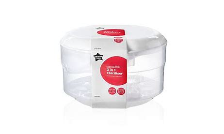Tommee Tippee Essentials Microwave & Cold Water Steriliser
