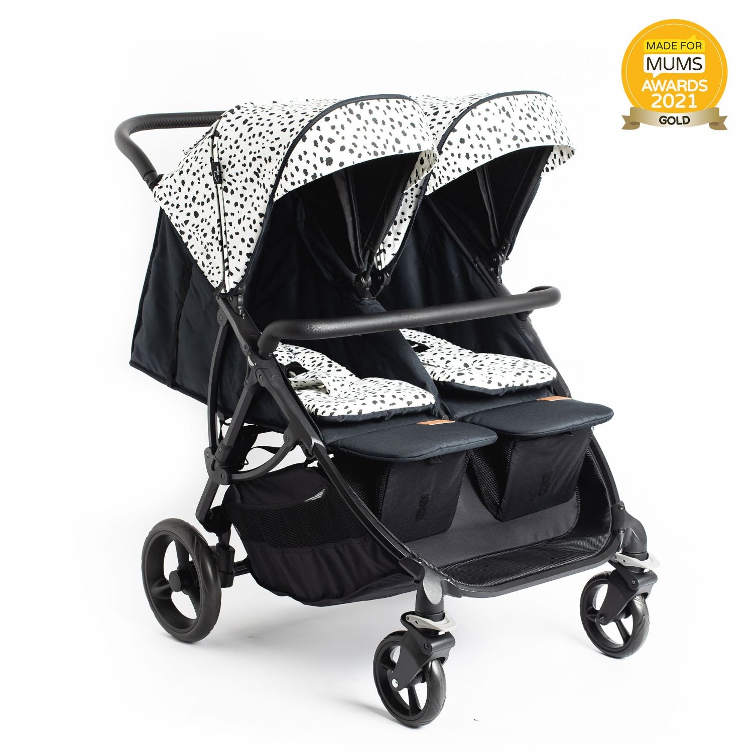 Roma Gemini Double Prams - Dalmatian