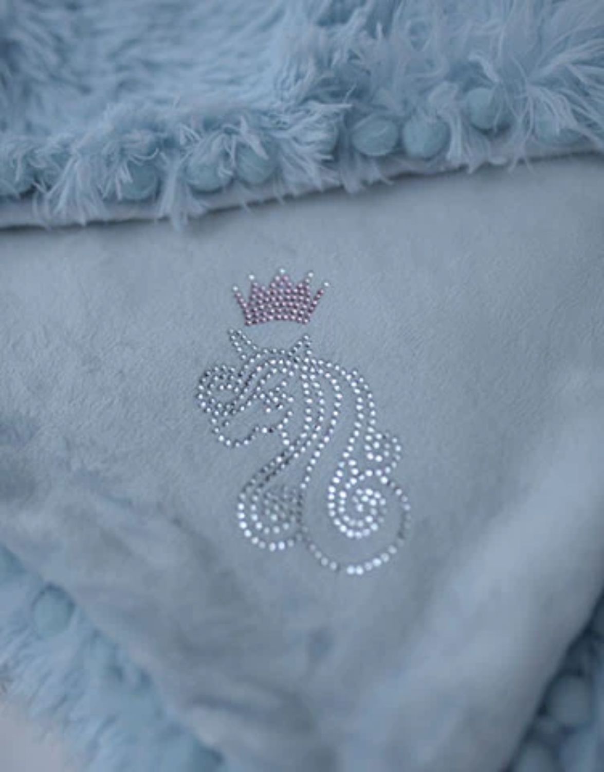 Bizzi Growin Fluffy Blanket Unicorn