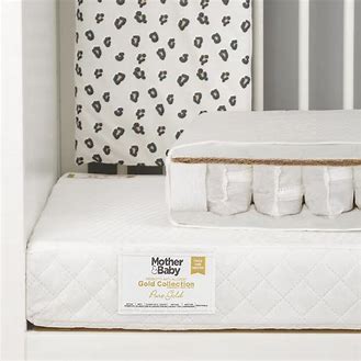 Mother & Baby Pure Gold Anti Allergy Coir Pocket Sprung Cot Mattress