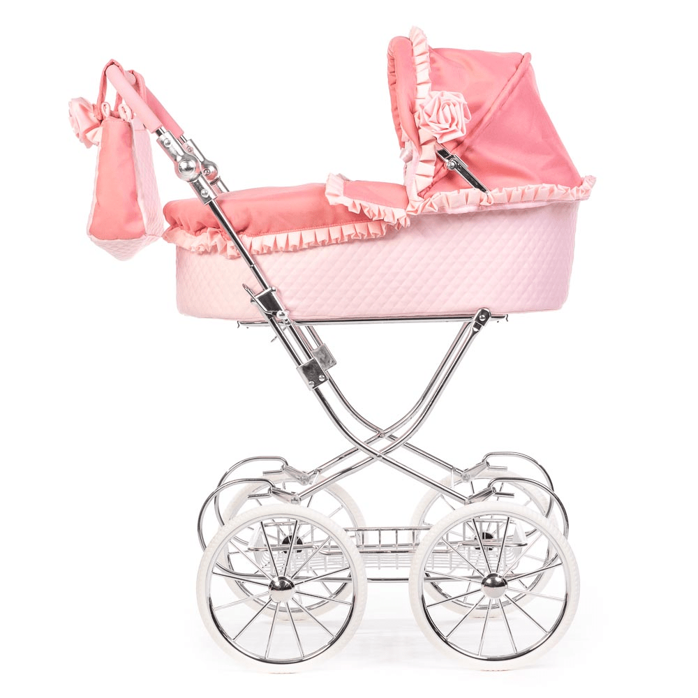 Roma Annie Dolls Pram - Pink