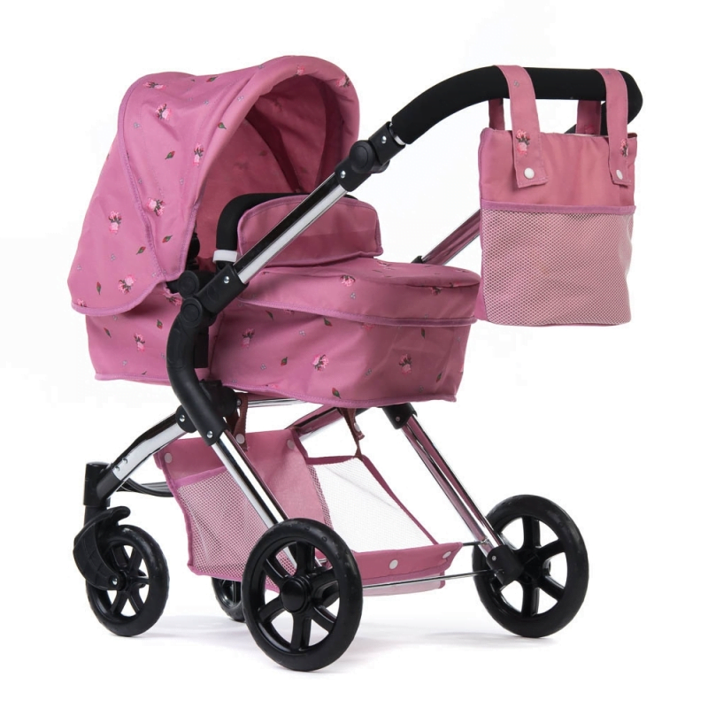 Roma Darcie Single Dolls Pram - Pink