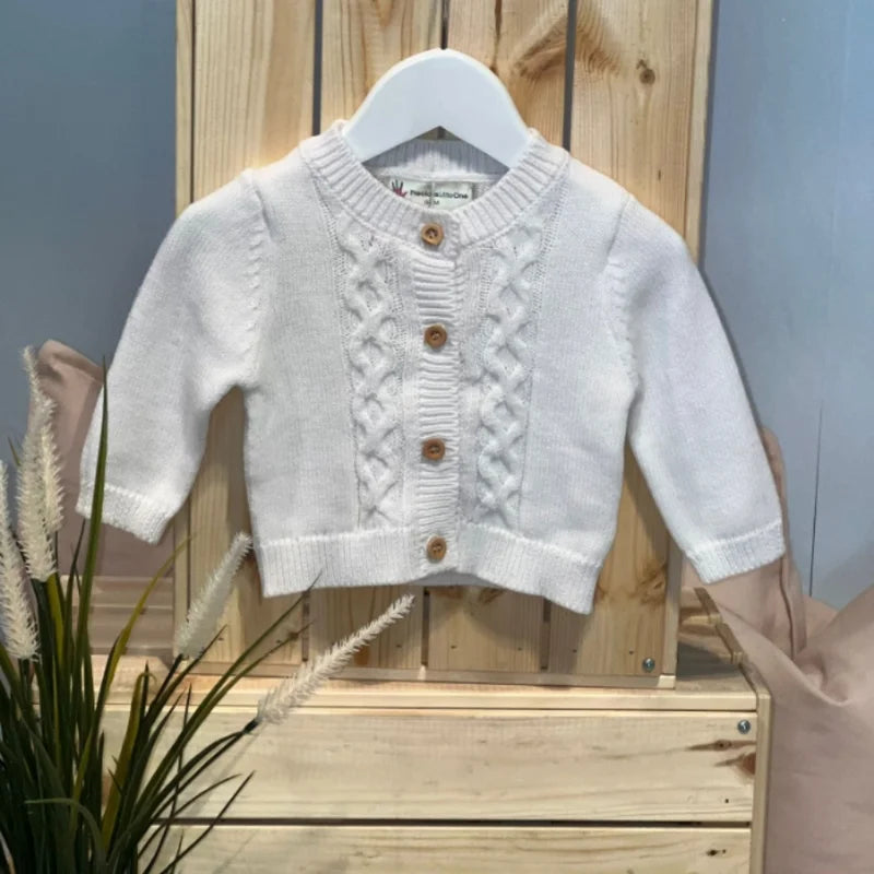 Snow 2025 white cardigan