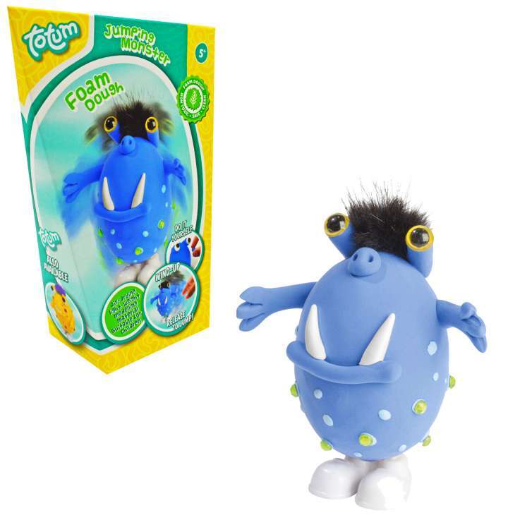 Totum Foam Dough Blue Monster