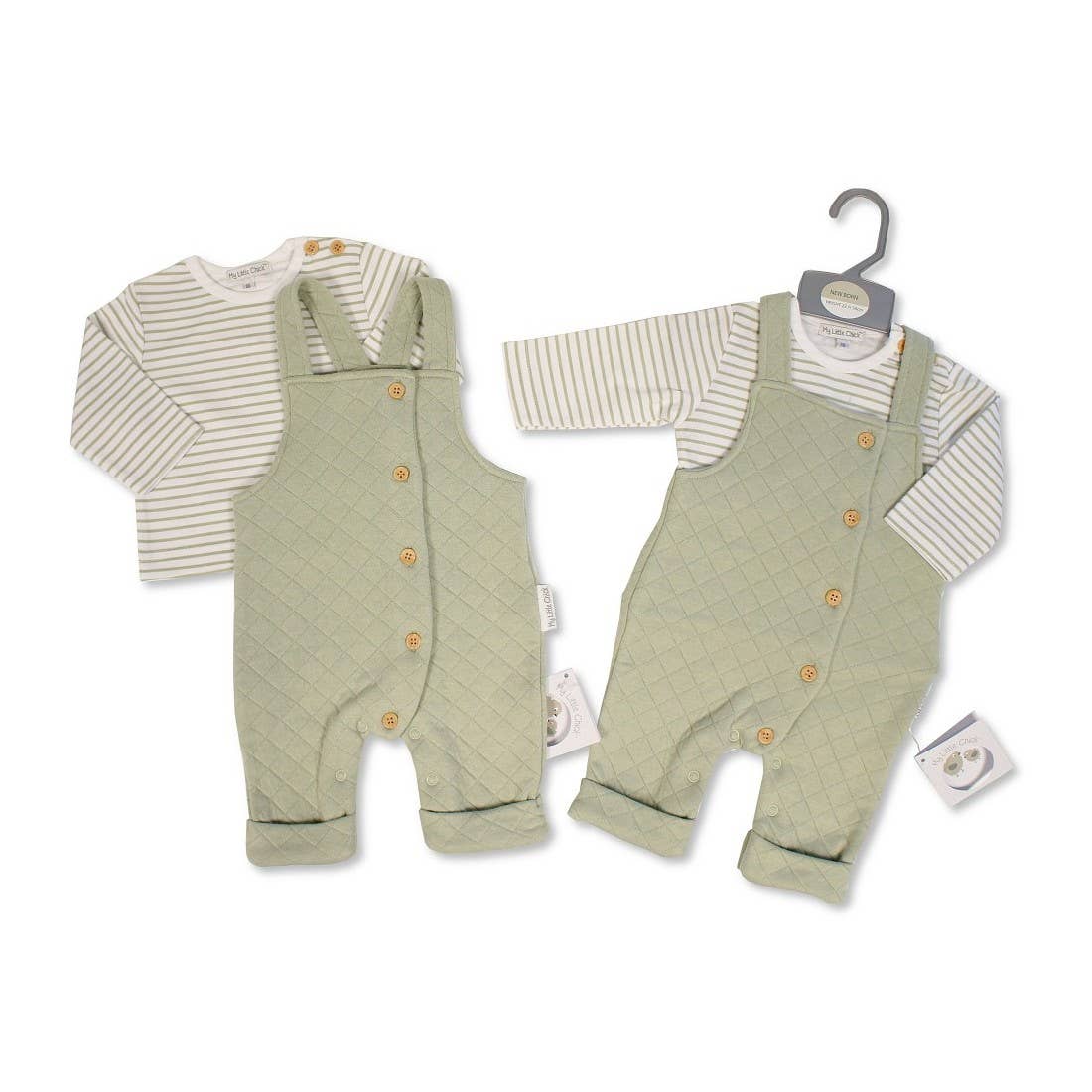 Baby Boys 2 piece Dungaree Set
