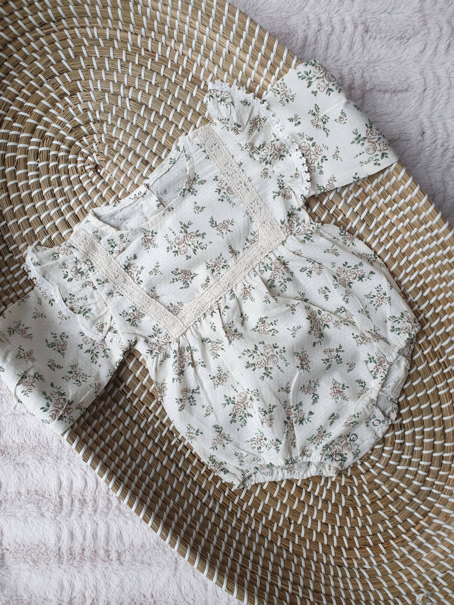 Baby Girls Flora Romper