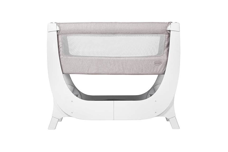 Shnuggle Air Bedside Crib Height Adjustable baby Bed with Precious