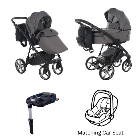 Junama Air 4 In 1 Travel System Graphite