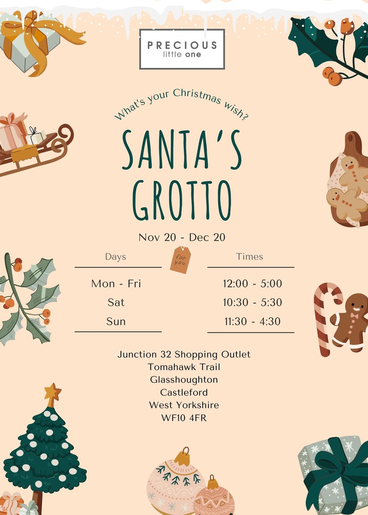 Santas Grotto Tickets