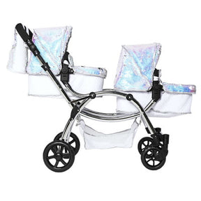 Roma Polly Amy Childs Twin Dolls Pram - Mermaid 3+ years 88cm