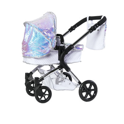 Roma Polly Amy Childs Single Dolls Pram - Mermaid 3+ years