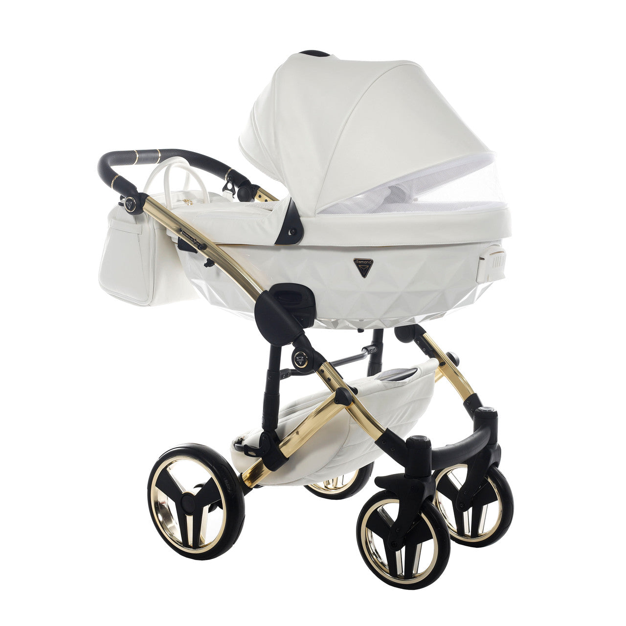 Junama Individual White Gold 4 in 1 Includes car seat and Isofix base