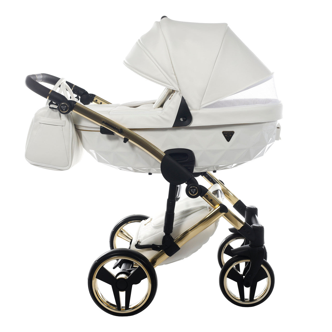 Junama Individual White Gold 4 in 1 Includes car seat and Isofix base