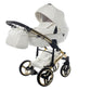 Junama Individual White Gold 4 in 1 Includes car seat and Isofix base