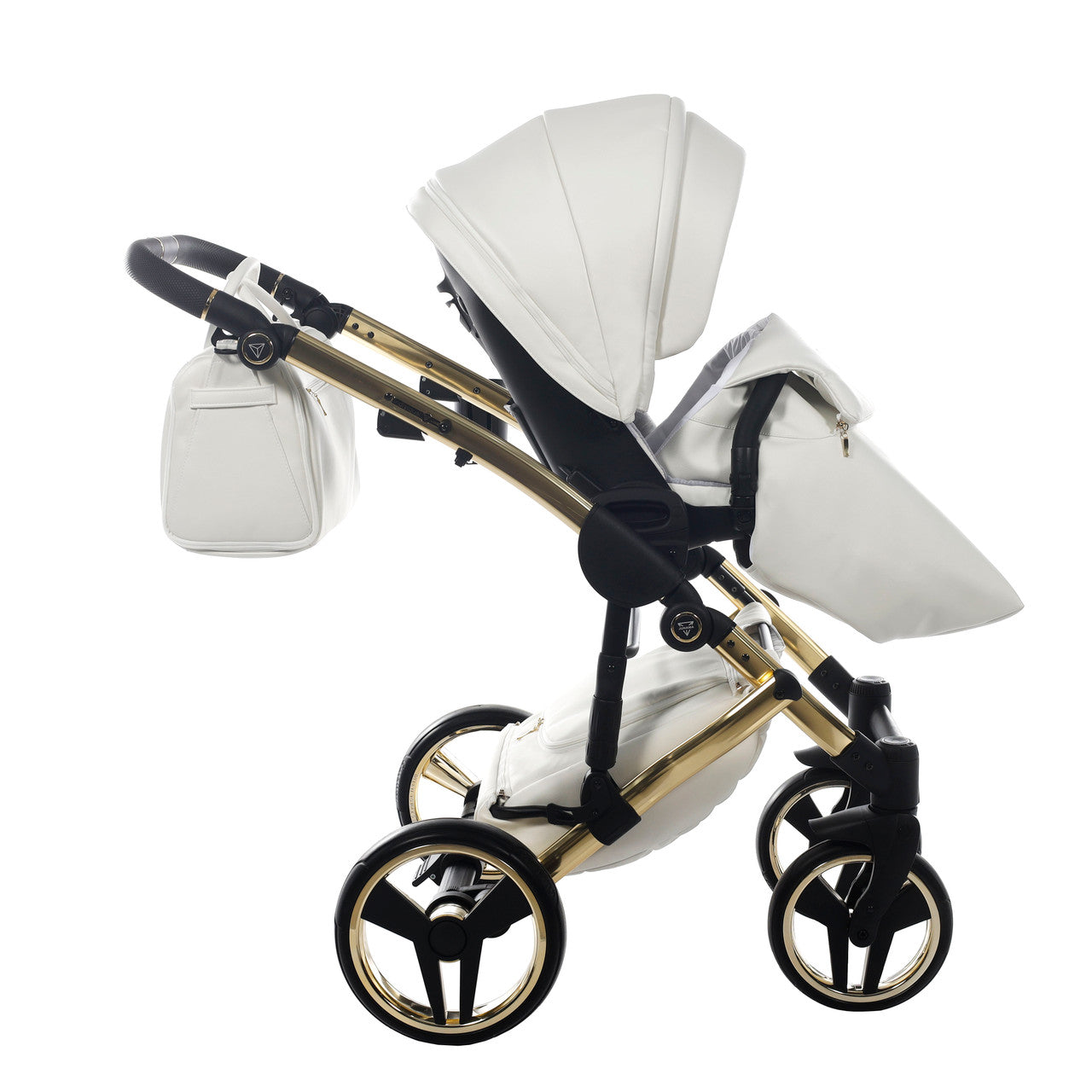 Junama Individual White Gold 4 in 1 Includes car seat and Isofix base