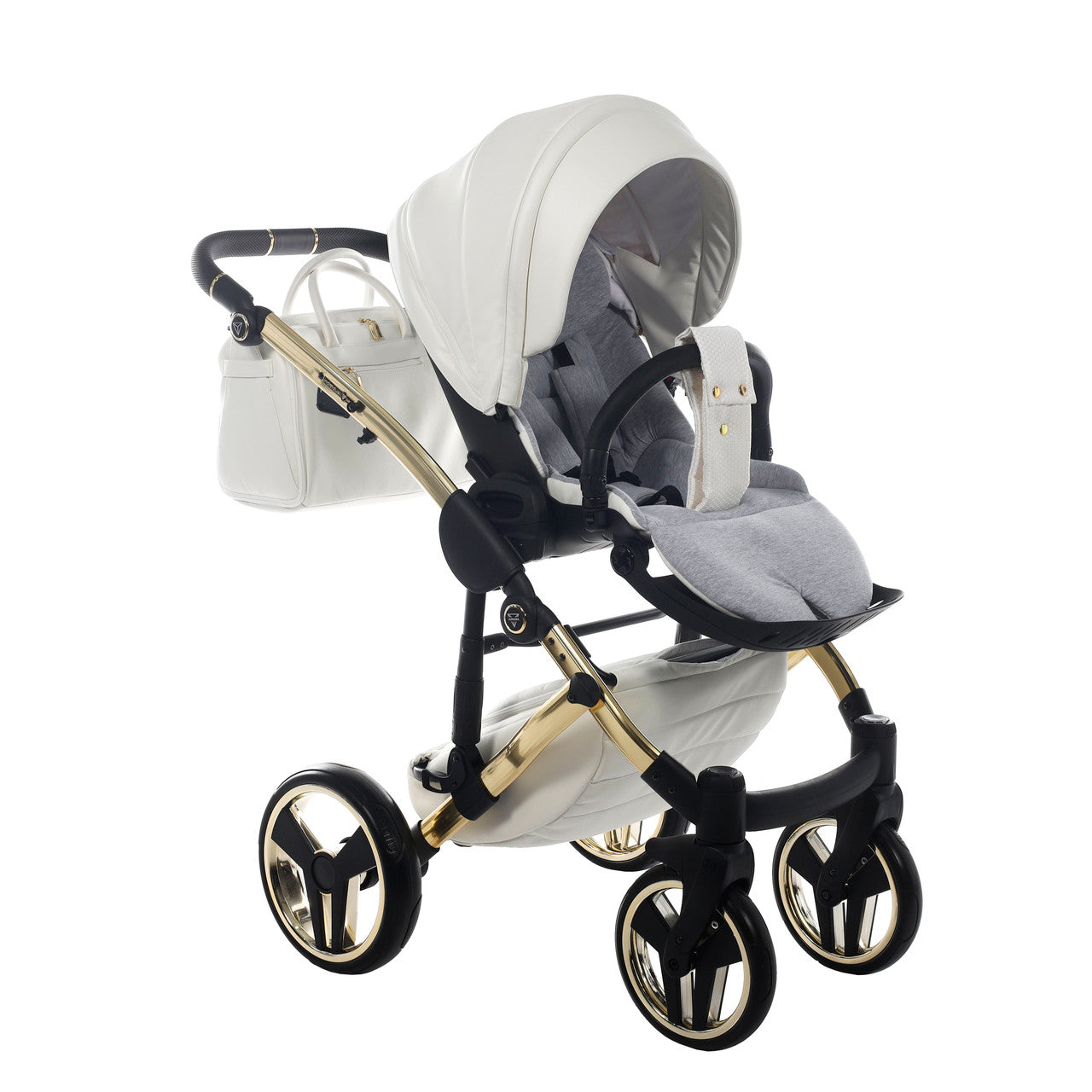 Junama Individual White Gold 4 in 1 Includes car seat and Isofix base