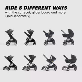 Baby Jogger City Sights Bundle - Commuter (stroller + carrycot + weather shield + b.bar)