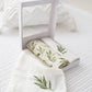 The Gilded Bird Muslin Swaddle (Set Of 3)- Linen Leaves