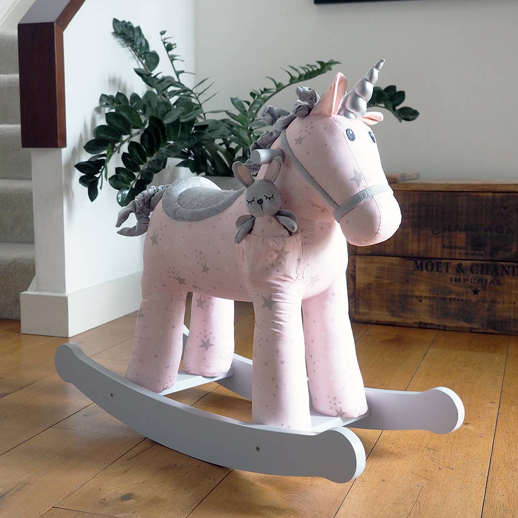 Celeste & Fae Rocking Unicorn - children's toys, wooden toys