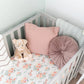 The Gilded Bird Fitted Cot Bed Sheet Pretty Stems