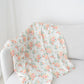 The Gilded Bird X-Large Muslin Swaddle - Pretty Stems