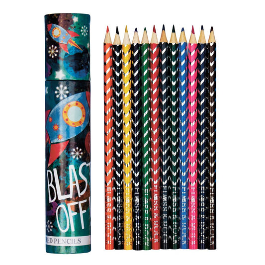 Floss & Rock Rocket Pack of 12 Pencils