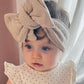 Oversized Hairband Beige