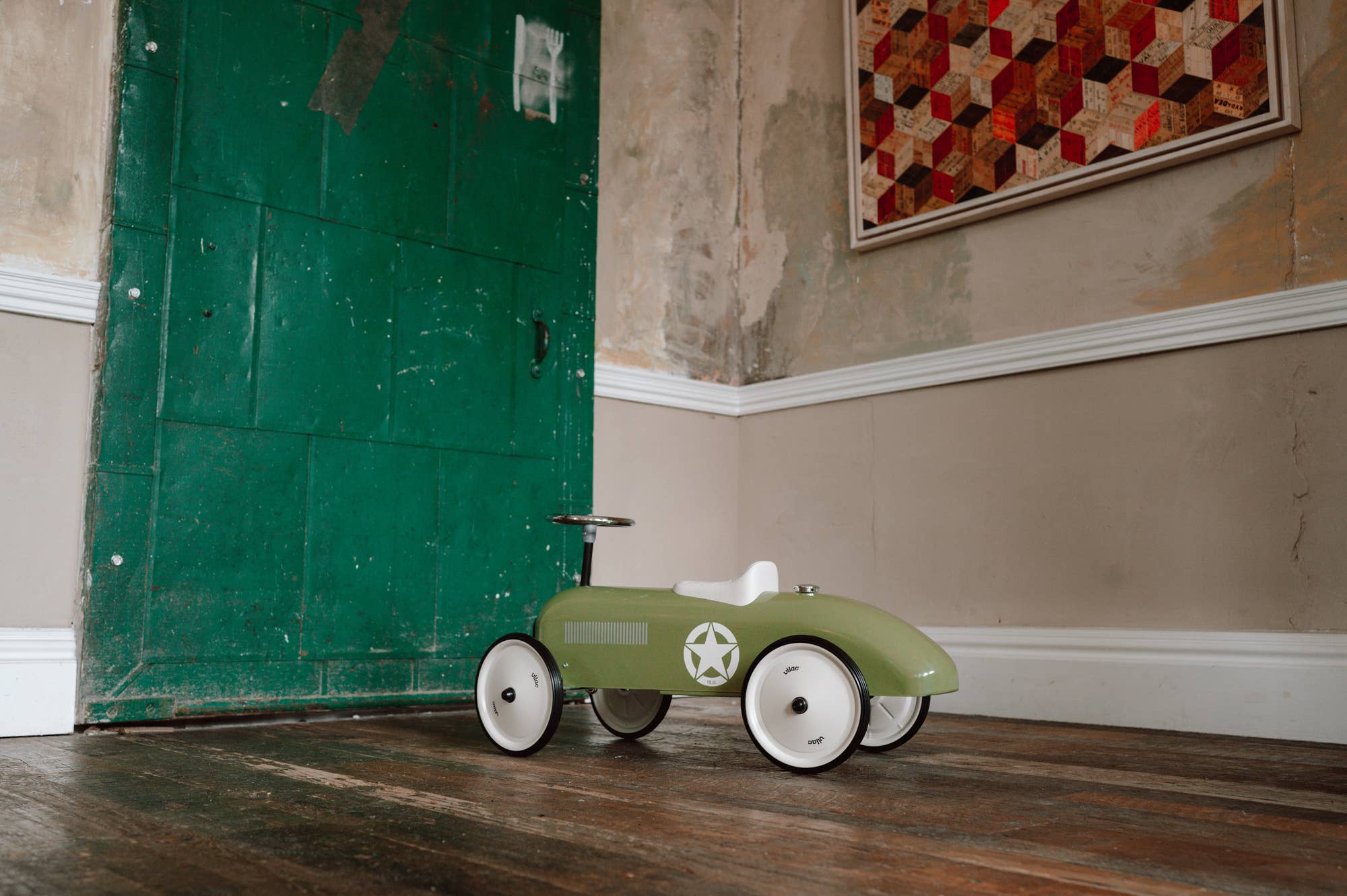 Vilac - Khaki Metal Car