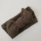 Oversized Hairband Beige