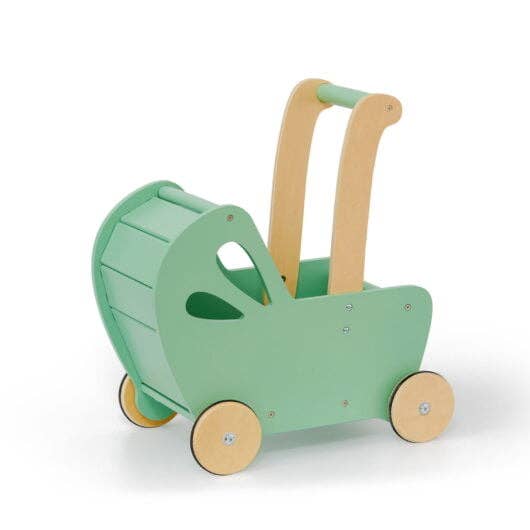 Moover Essential Flatpacked Pram - Green