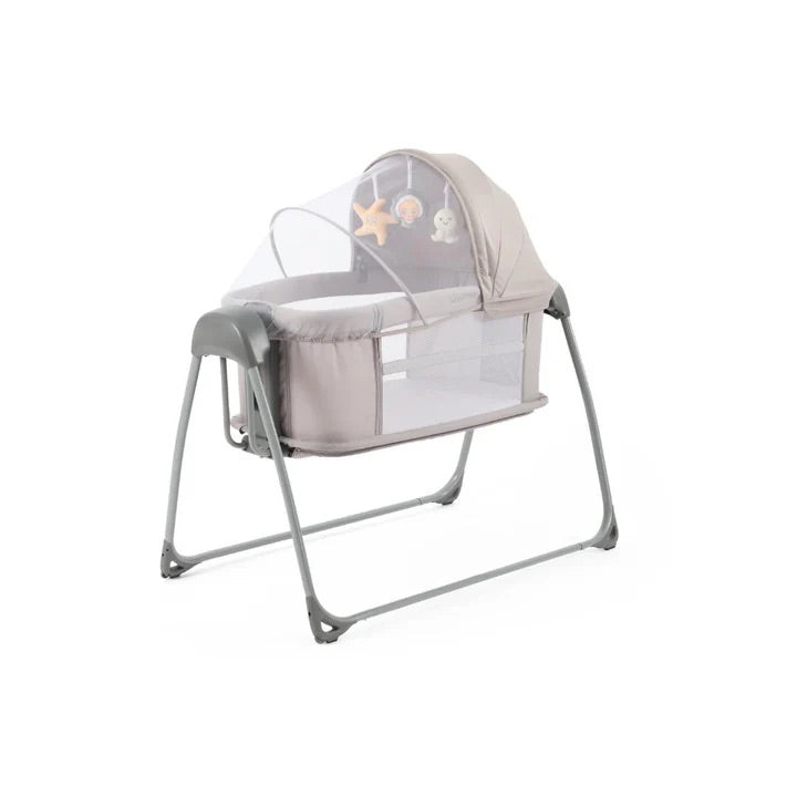 Oyster Swinging Crib- Stone