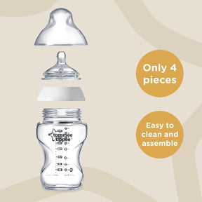 Tommee Tippee Closer To Nature Glass Bottle 250ml